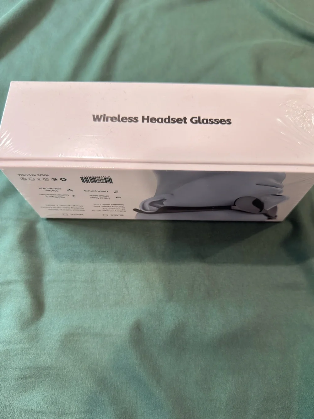 Wireless Headset Glasses - Black Bluetooth Smart Sunglasses
